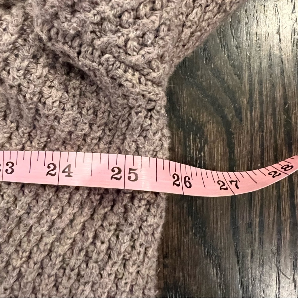 Madewell Women's Light Tan Cardigan Size Small Grandpacore - Picture 9 of 11
